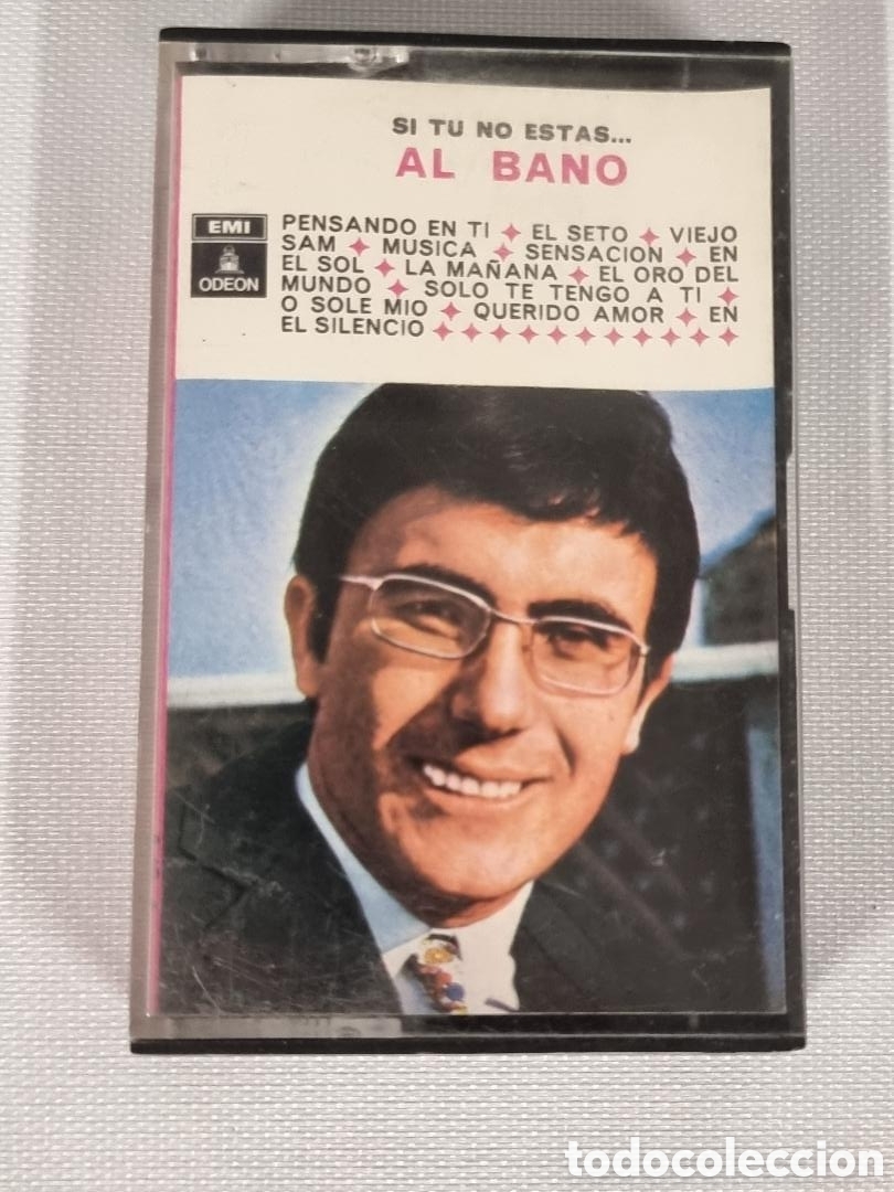 Casetes antiguos: Casete Al Bano - Si Tu No Estas (EMI 1969)