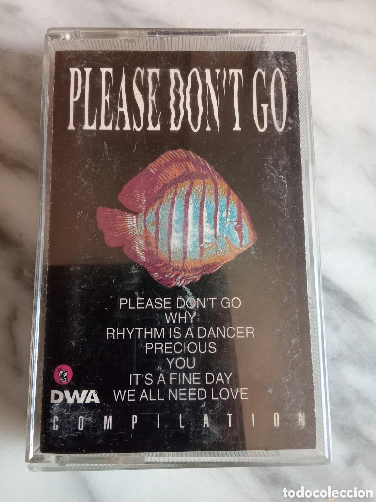 Casetes antiguos: Cassette Please Don't Go DWA Compilation - Houe Techno ItaloDance
