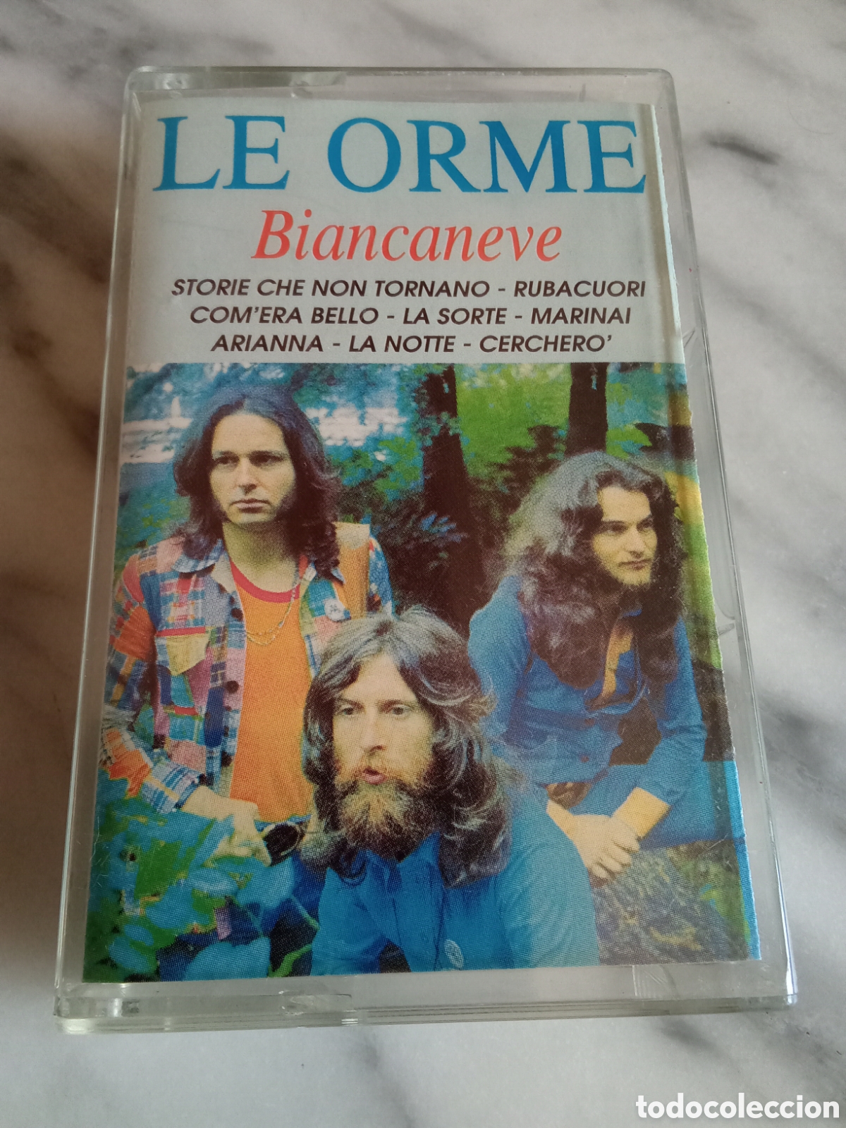 Casetes antiguos: Cassette Le Orme Biancaneve - Prog Rock italiano