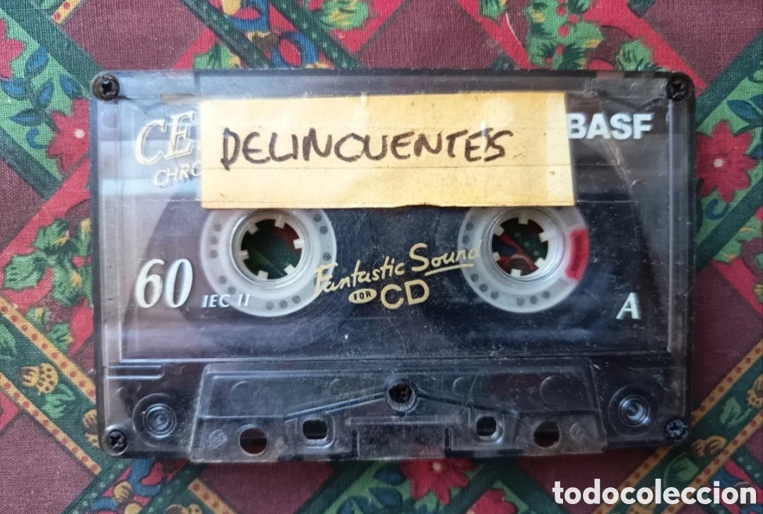 Casetes antiguos: Los Delincuentes . Grabaci&oacute;n del CD original