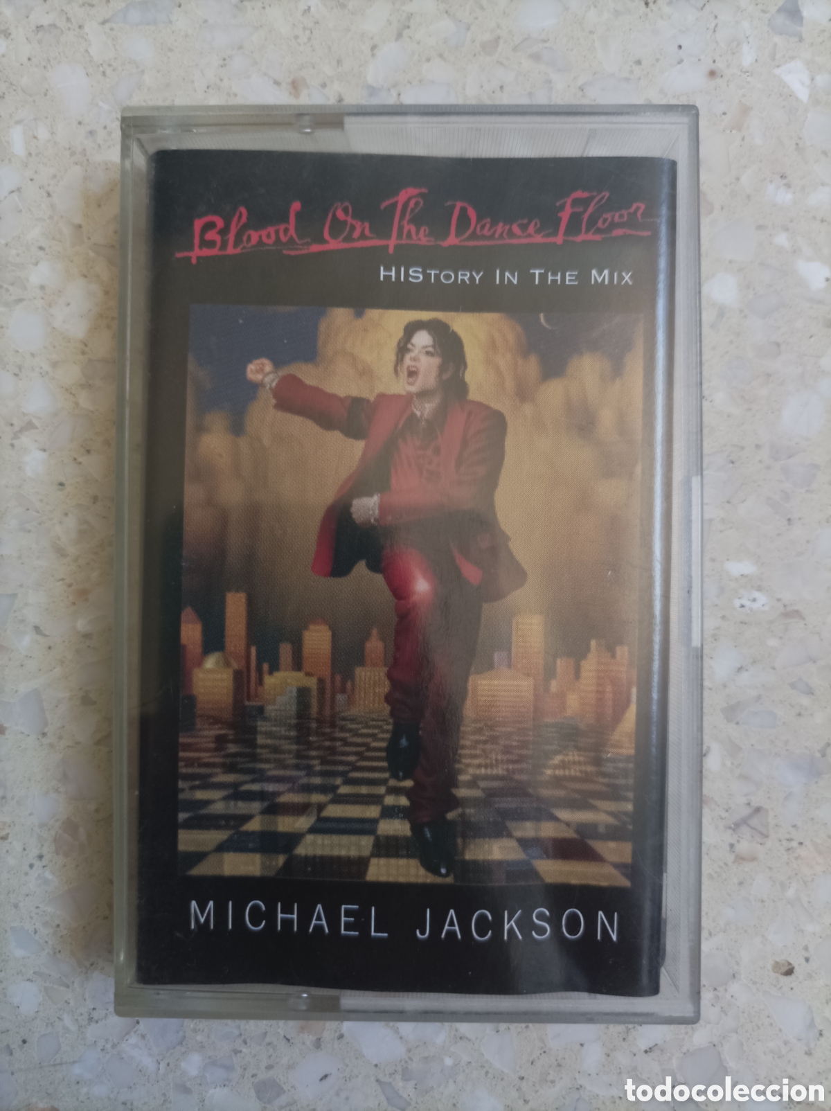 Casetes antiguos: Cassette Michael Jackson Blood on the dance floor History in the mix 1997
