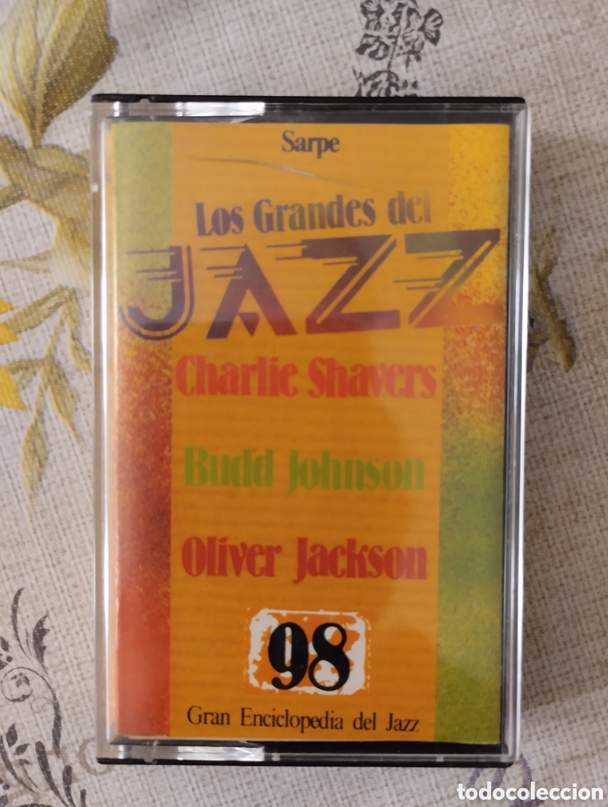 Casetes antiguos: Cinta casette Los grandes del jazz Numero 98.