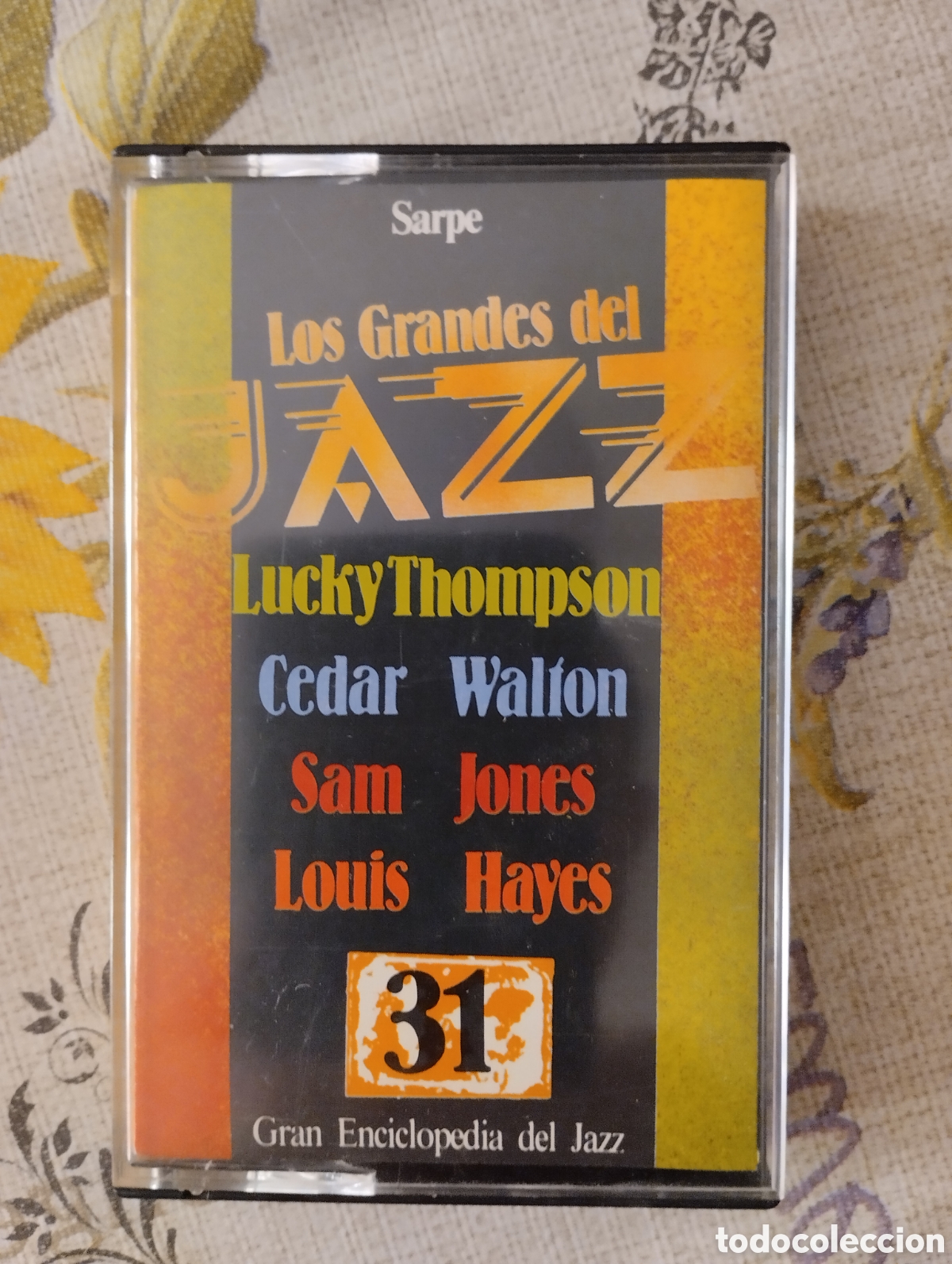 Casetes antiguos: Cinta casette Los grandes del jazz Numero 31.