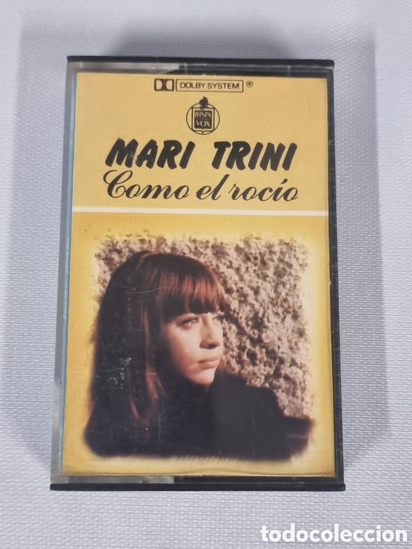 Cassetes antigas: Casete Mari Trini - Como el roc&iacute;o (1976)