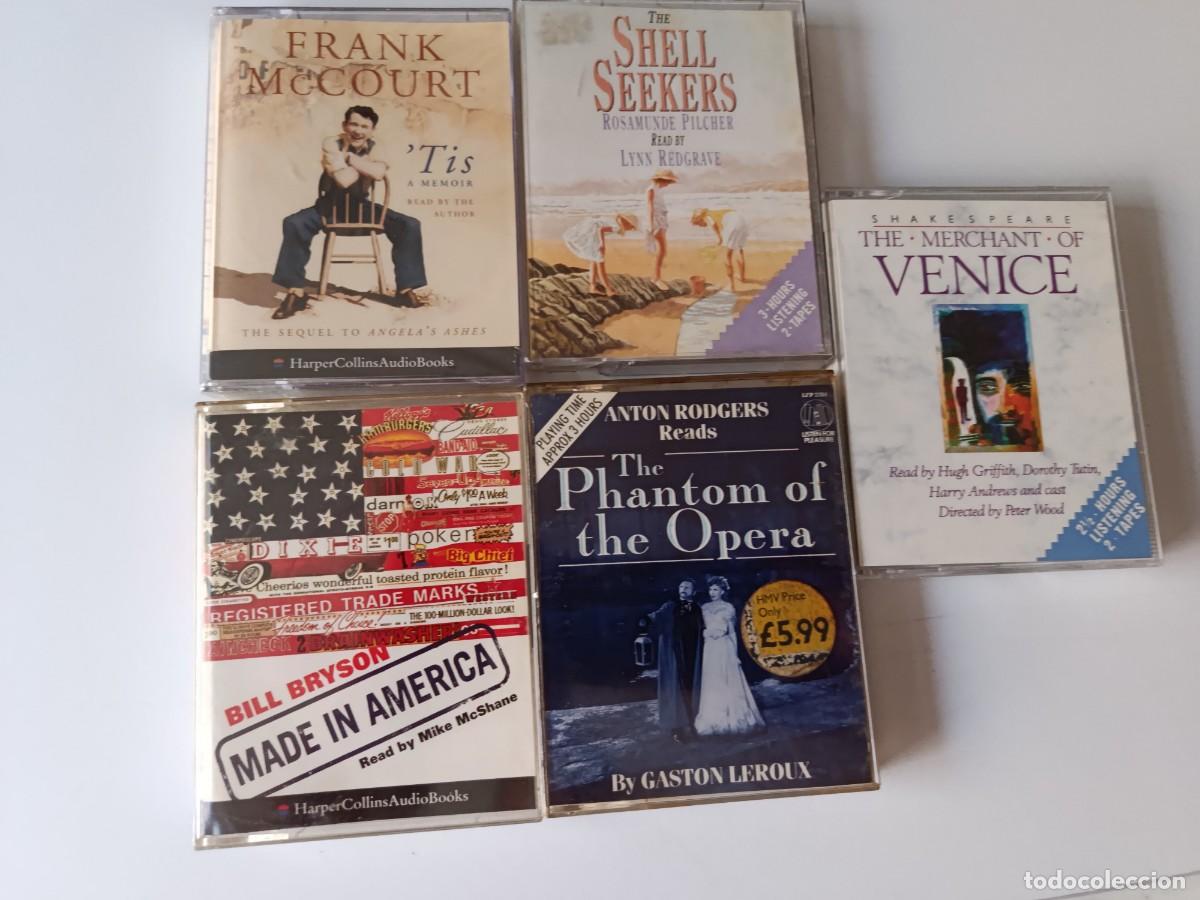 Cassette antiche: 5 AUDIOLIBROS EN INGLES VER FOTO