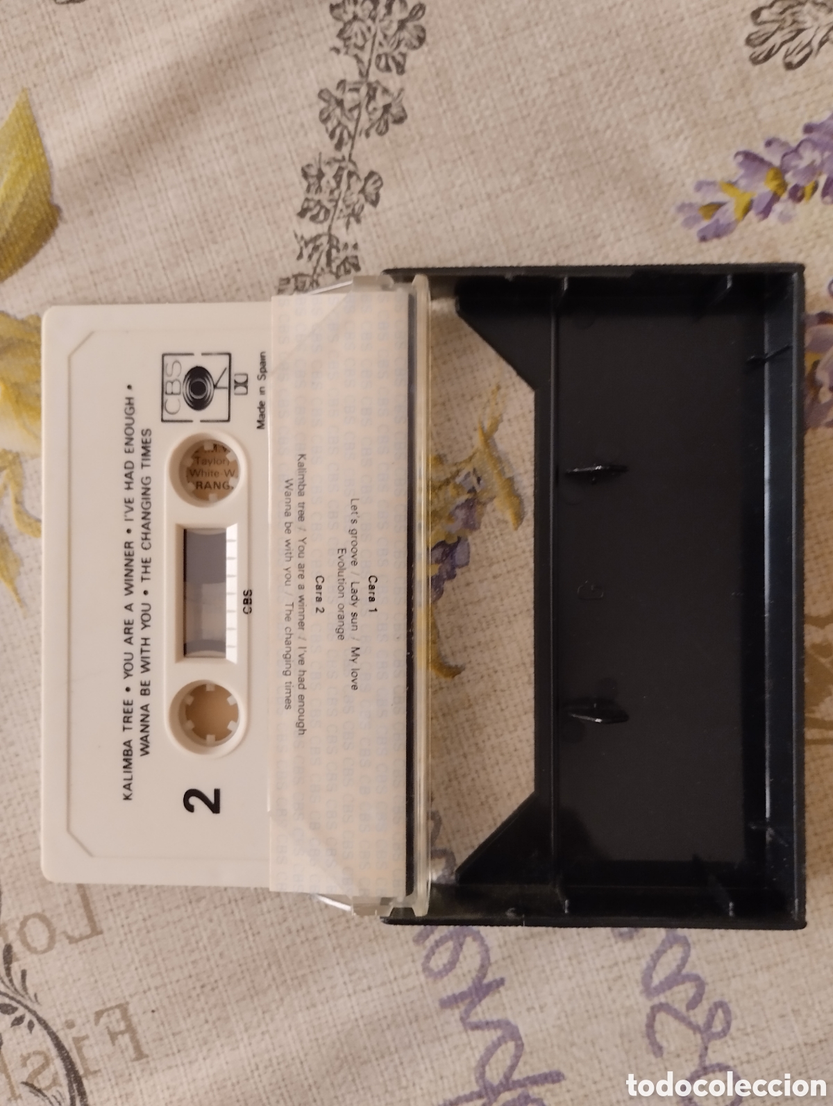 Casetes antiguos: Cinta casette Earth Wind And Fire - Raise!. - Foto 3