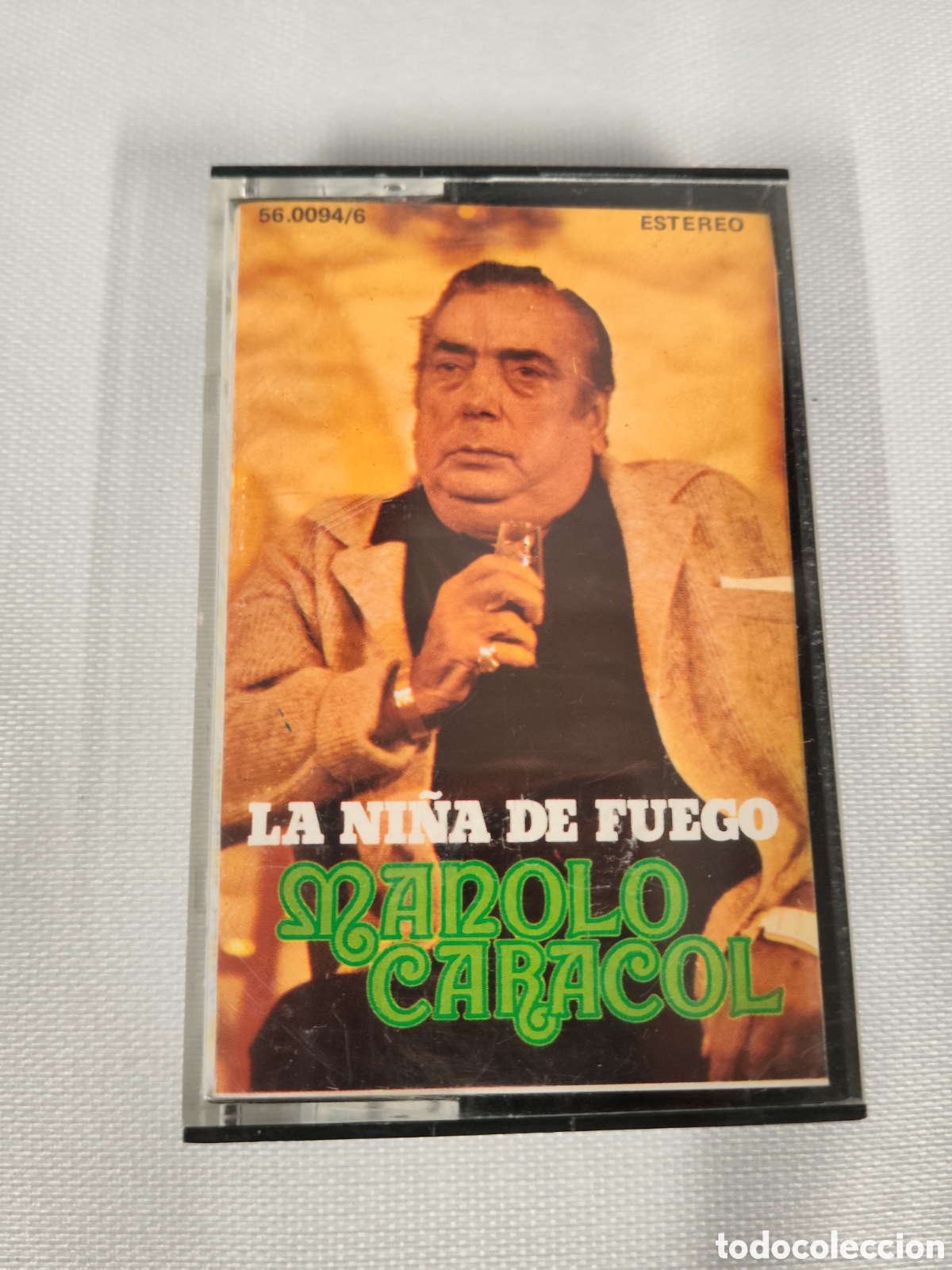 Casetes antiguos: Casete Manolo Caracol - La Ni&ntilde;a de Fuego