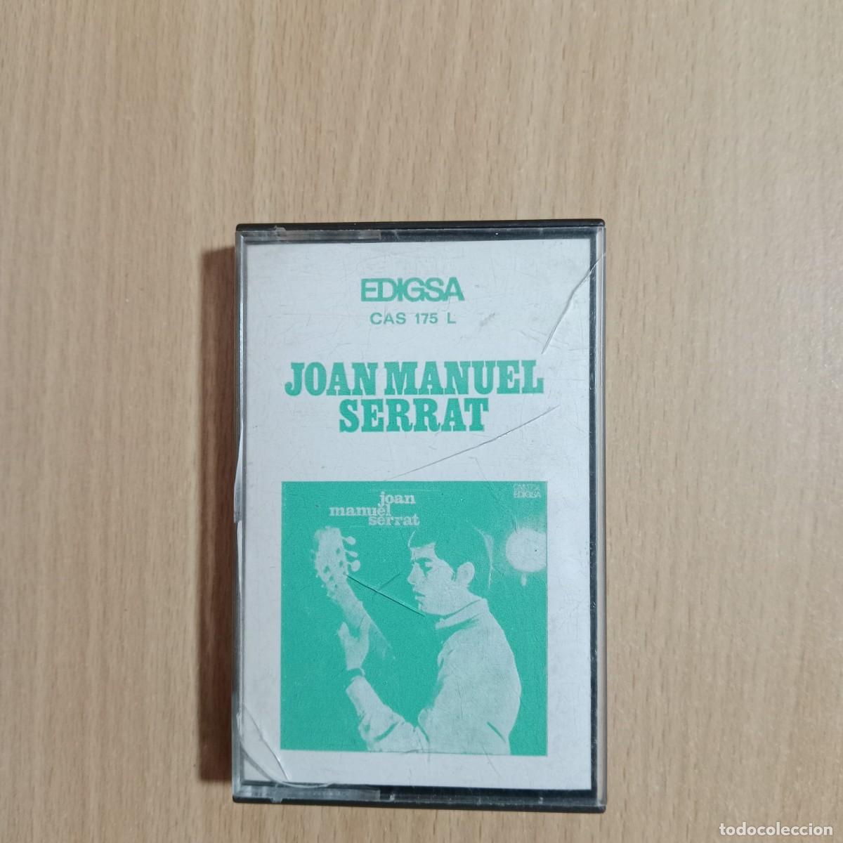 Casetes antiguos: JOAN MANUEL SERRAT - CASSETTE - EDIGSA - A&Ntilde;O 1969.