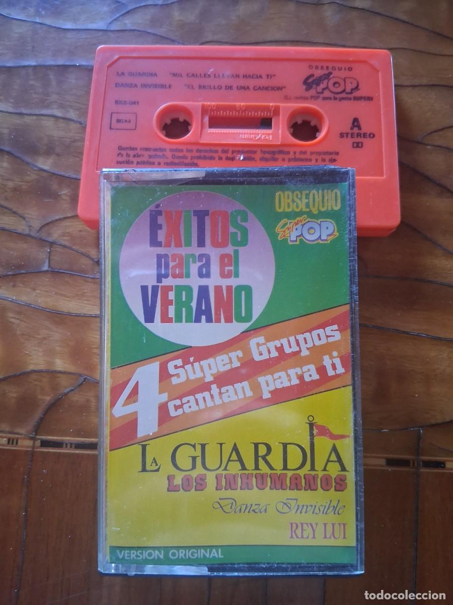 Casetes antiguos: Cinta de m&uacute;sica Cassette Casete EXITOS PARA EL VERANO LA GUARDIA LOS INHUMANOS Rey Lui danza