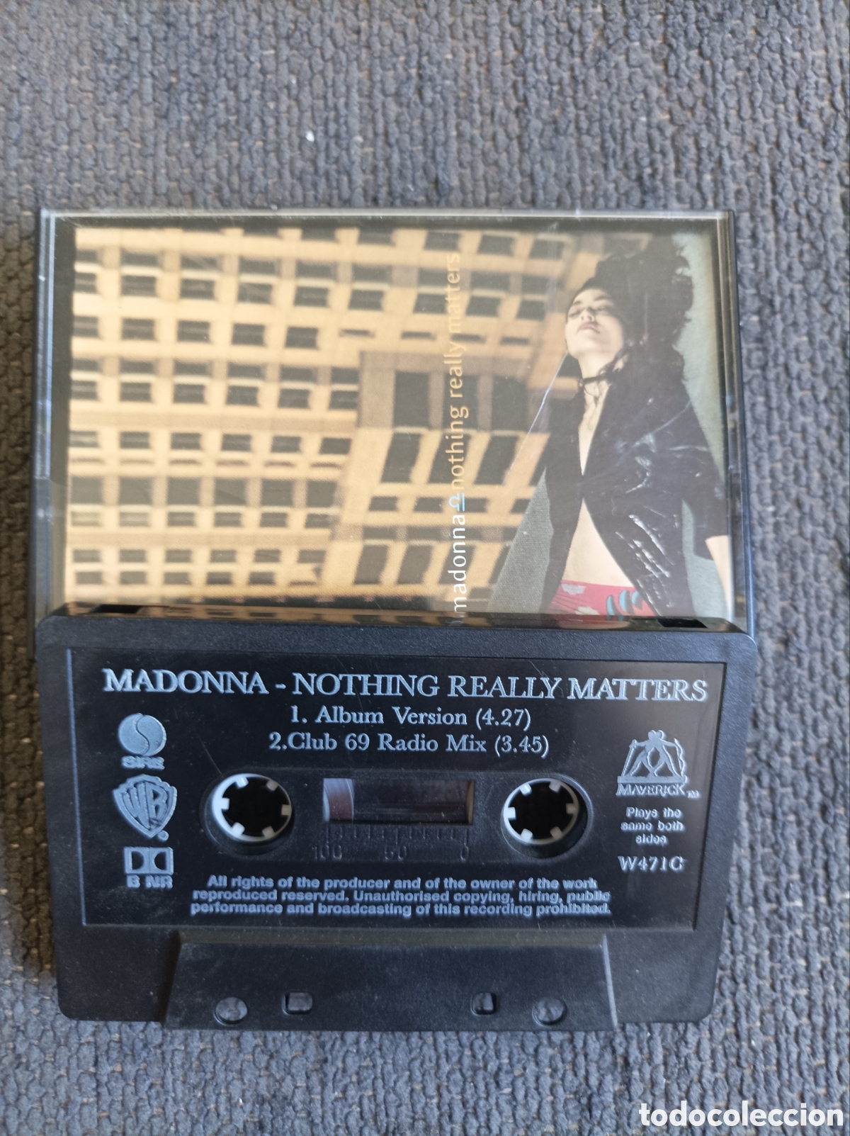 Casetes antiguos: Cassette cinta Madonna K-7 - Foto 5