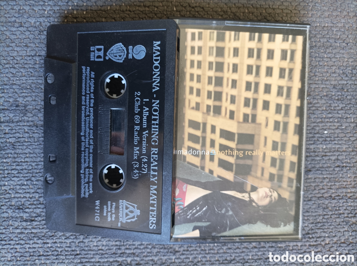 Casetes antiguos: Cassette cinta Madonna K-7 - Foto 6
