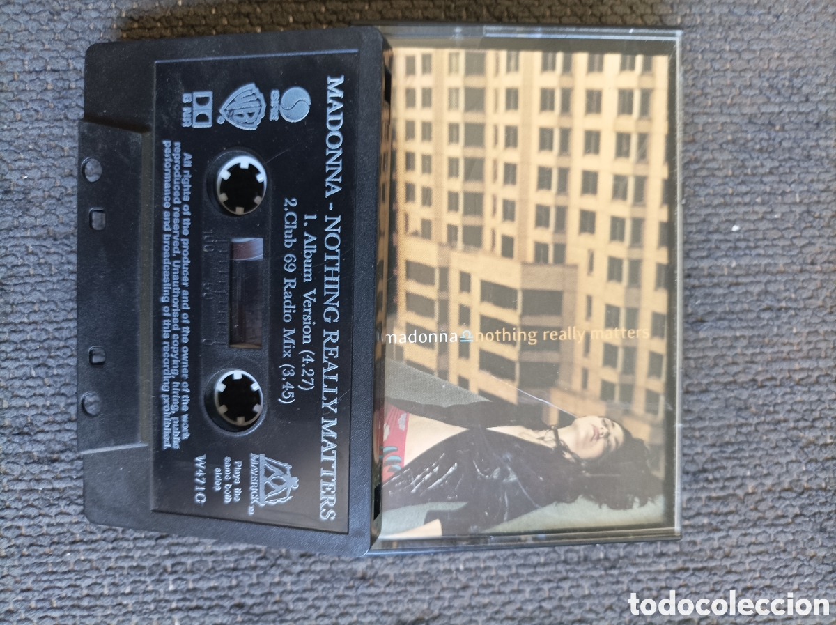 Casetes antiguos: Cassette cinta Madonna K-7 - Foto 7