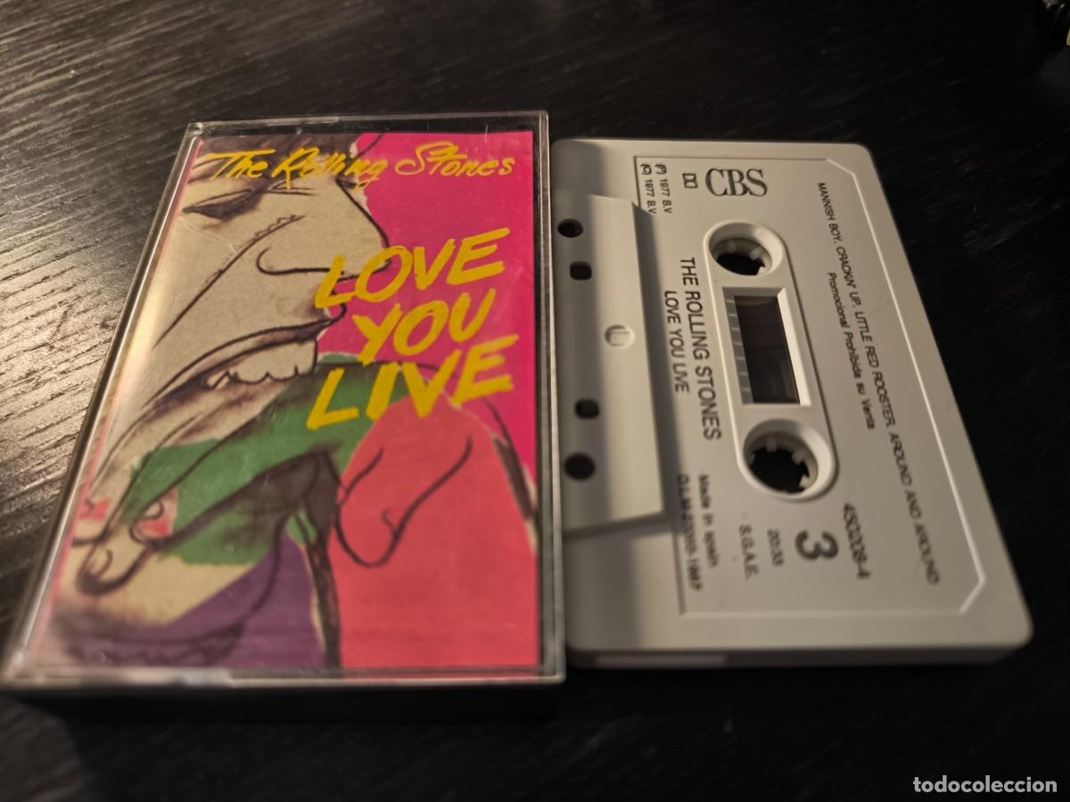 Casetes antiguos: the rolling stones - love you live