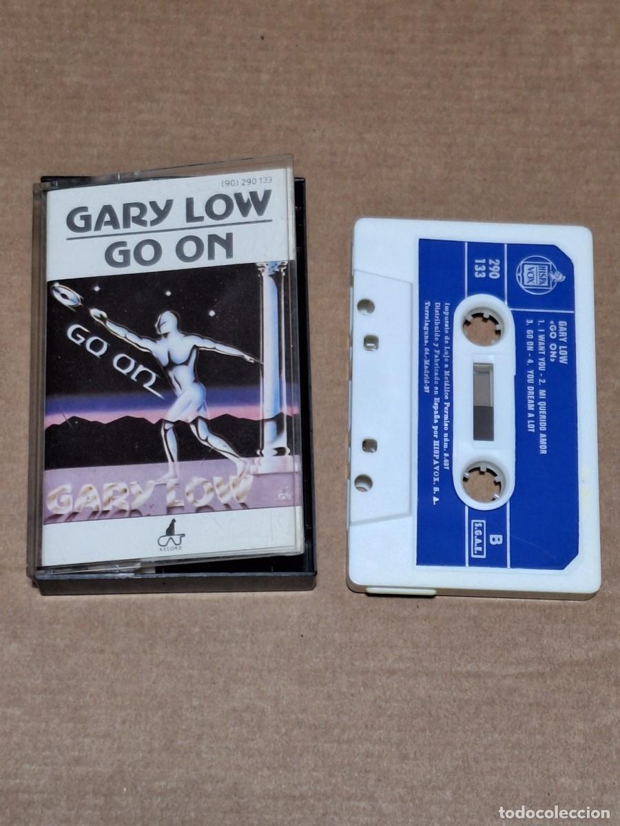 Casetes antiguos: CINTA CASSETTE Gary Low &lrm;&ndash; Go On CAT Record &lrm;&ndash; (90) 290 133 ITALO RARA