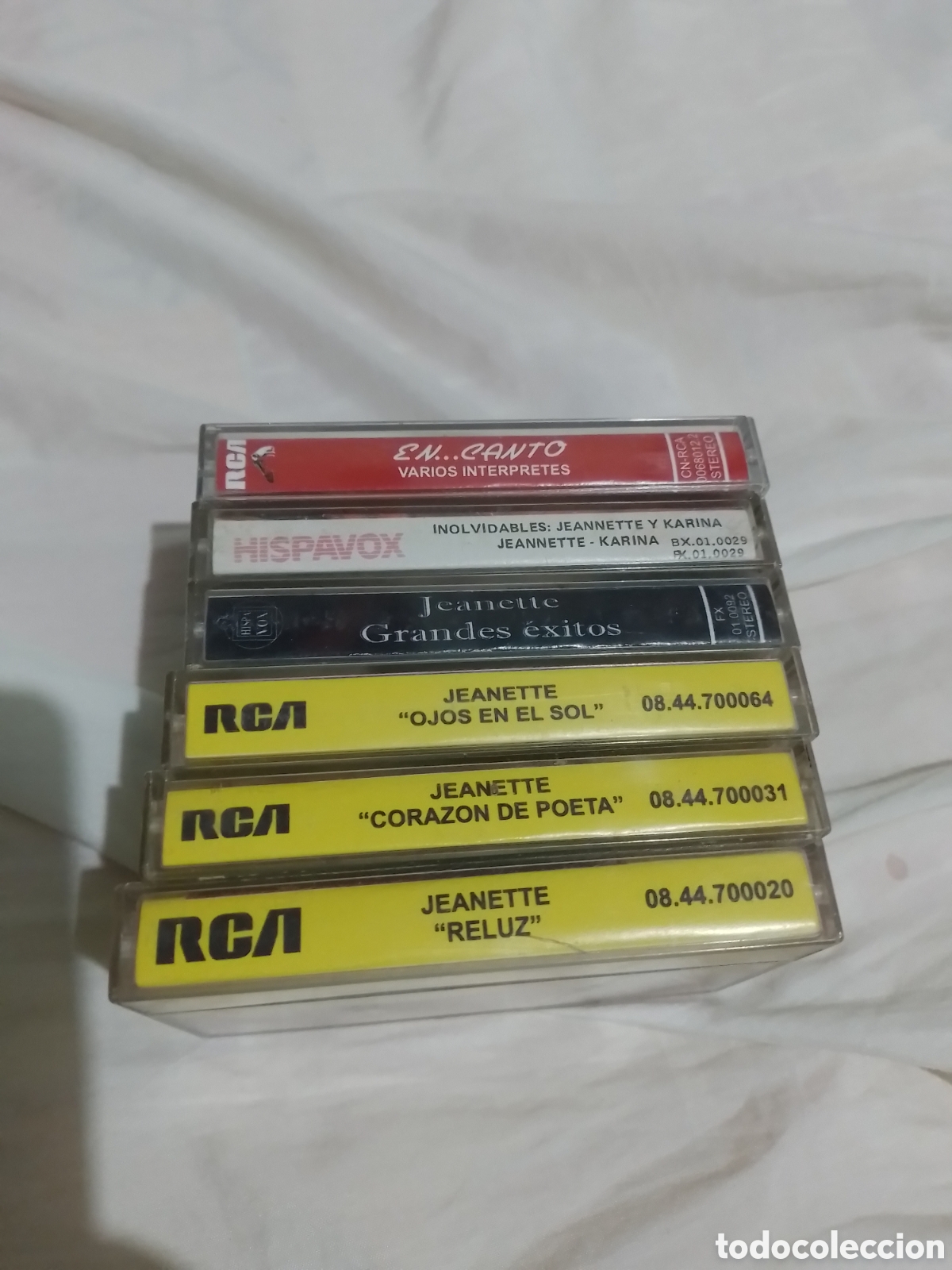 Casetes antiguos: Jeanette Cassette (Lote de 7 ) - Foto 3