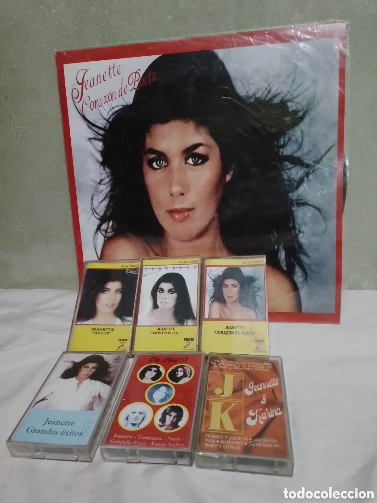 Cassetes antigas: Jeanette Cassette (Lote de 7 )
