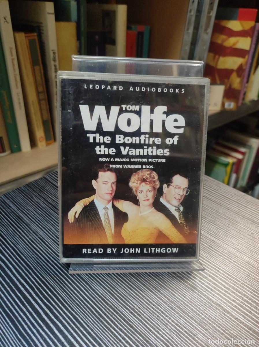 Casetes antiguos: The Bonfire of the Vanities (Audiolibro en casete) Tom Wolfe (Le&iacute;do por John Lithgow) EN INGLES
