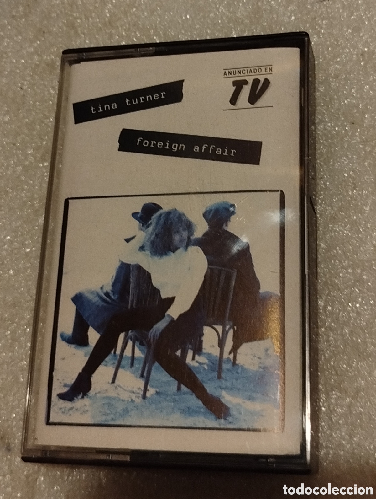 Casetes antiguos: Tina Turner - Foreing Affair. CASSETTE