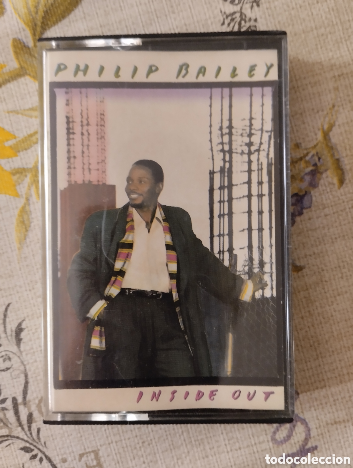 Casetes antiguos: Cinta casete Philip Bailey - Inside out.
