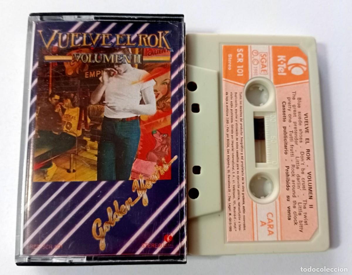 Casetes antiguos: CASSETTE VARIOS - VUELVE EL ROK ( LITTLE RICHARD, THE PLATTERS, BILL HALEY, THE COASTERS, BOBBY DAY)