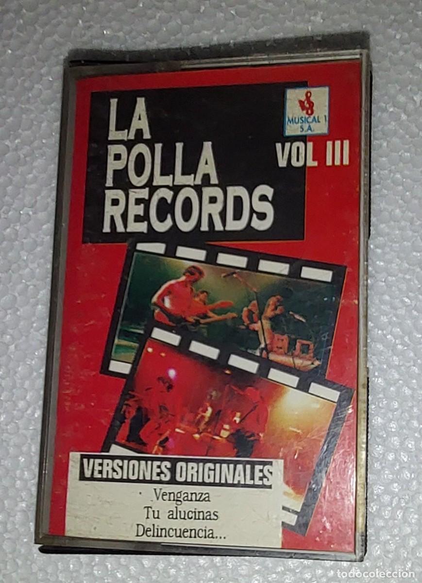 Casetes antiguos: LA POLLA RECORDS - VOL. III - CASETTE