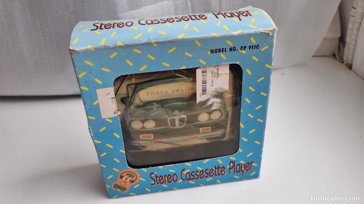 Casetes antiguos: Reproductor cassette est&eacute;reo vintage CP-911C &ndash; Sin uso, caja original y funcionando
