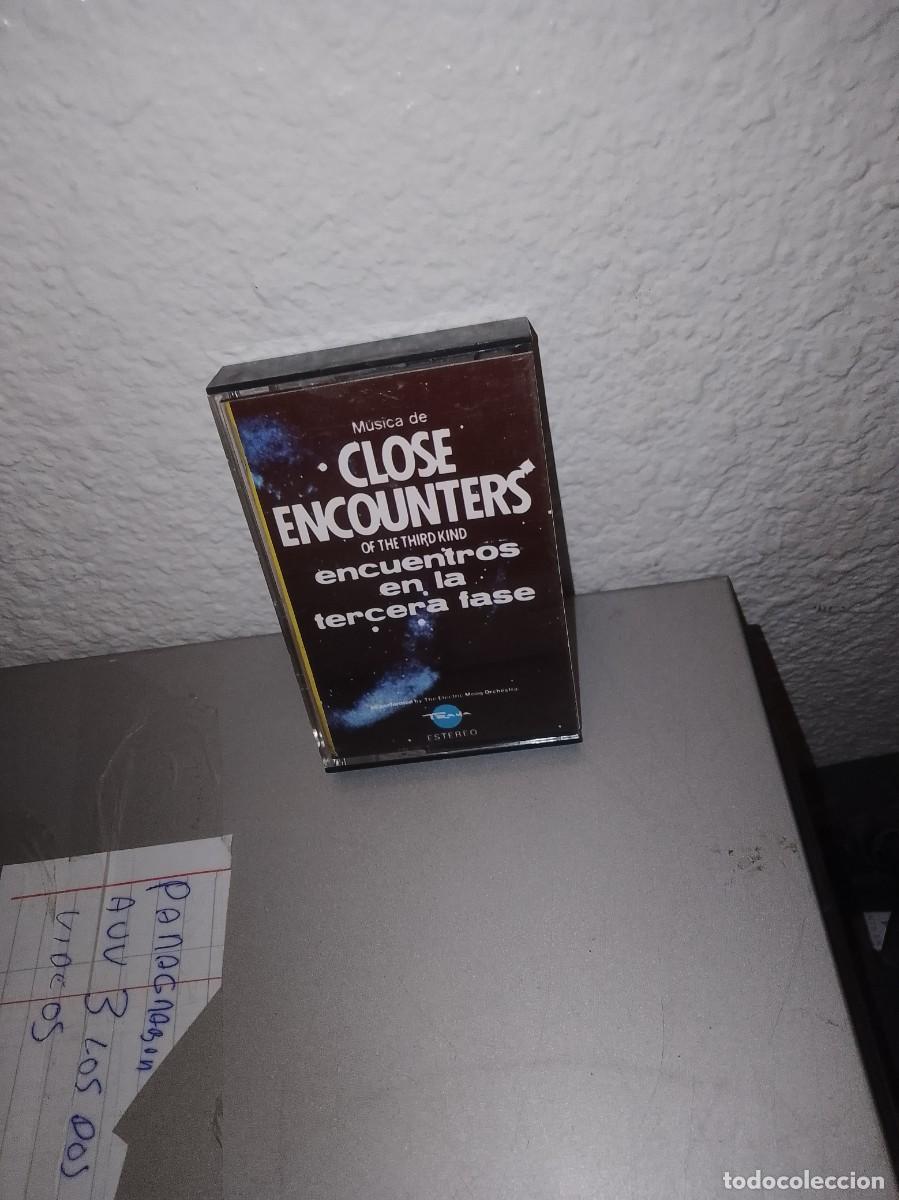 Casetes antiguos: Cassette encuentros en la tercera fase close,encounters, casette