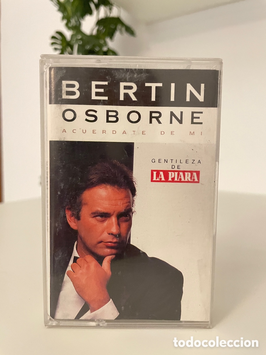 Cassettes Anciennes: Cassete. Bert&iacute;n Osborne. Acuerdate de mi. 1991. La Piara.