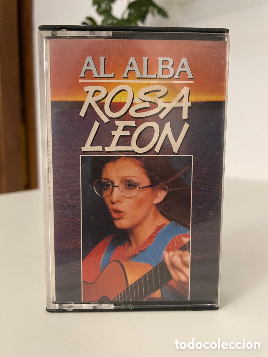 Cassettes Anciennes: Cassete. Rosa Le&oacute;n. Al Alba. 1987.
