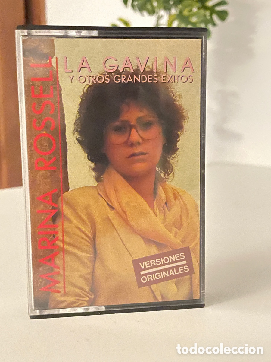 Cassette antiche: Casaette. Marina Rossell. La gavina y otros grandes &eacute;xitos. 1985.