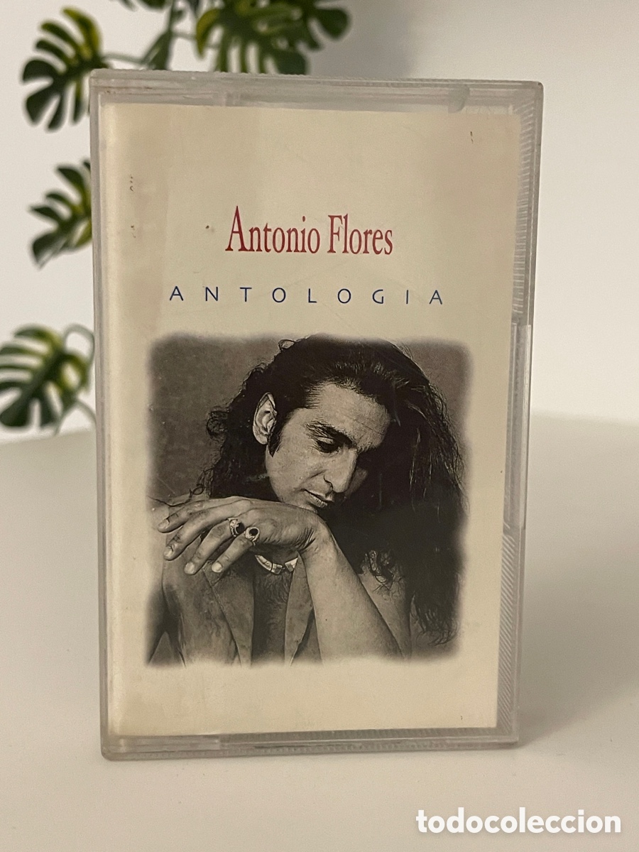 Casetes antiguos: Cassette. Antonio Flores. Antolog&iacute;a. 1996.