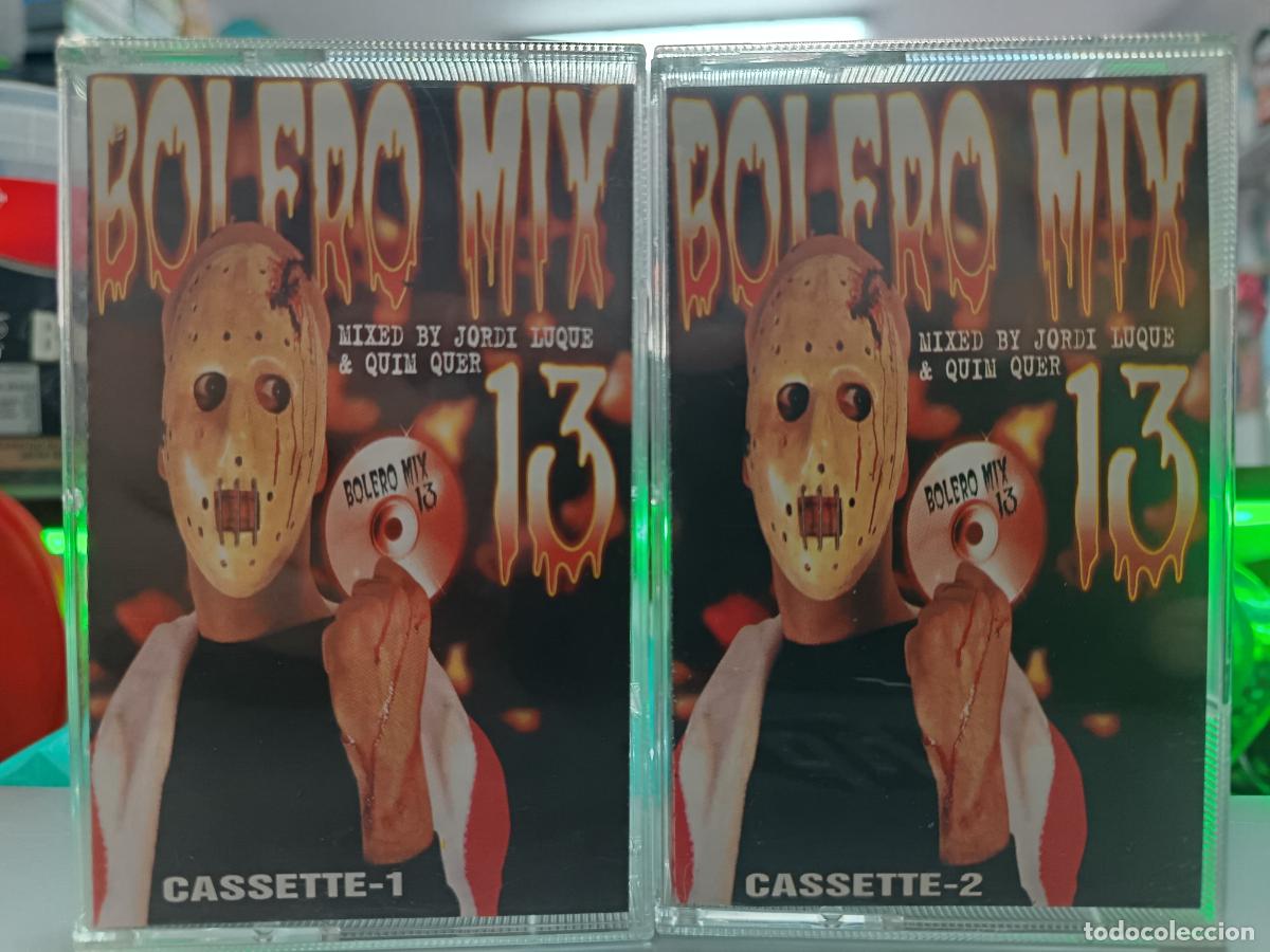 Casetes antiguos: BOLERO MIX 13, 2 Casettes Megamix.