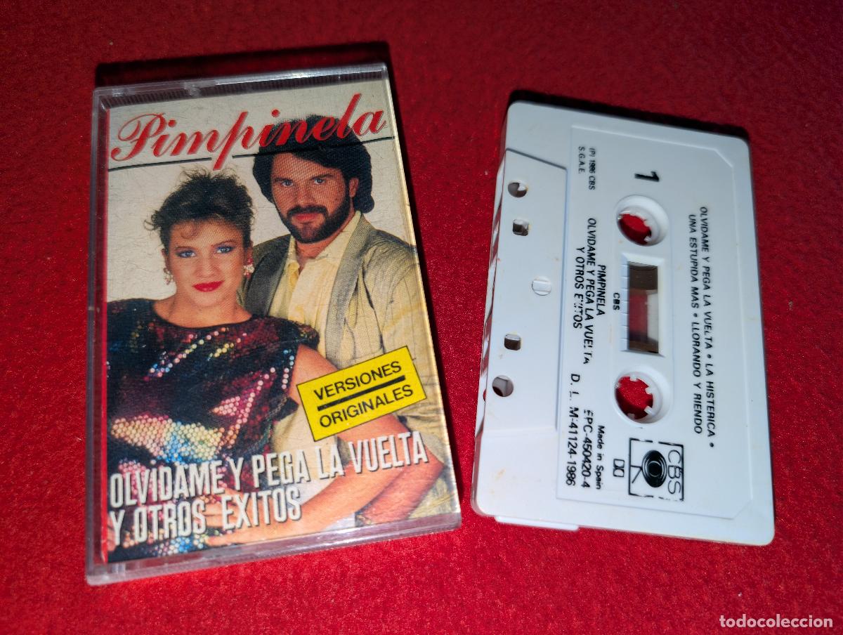 Casetes antiguos: PIMPINELA Olvidame y pega la vuelta y otros exitos K7 CASSETTE 1986 CBS ESPA&Ntilde;A SPAIN