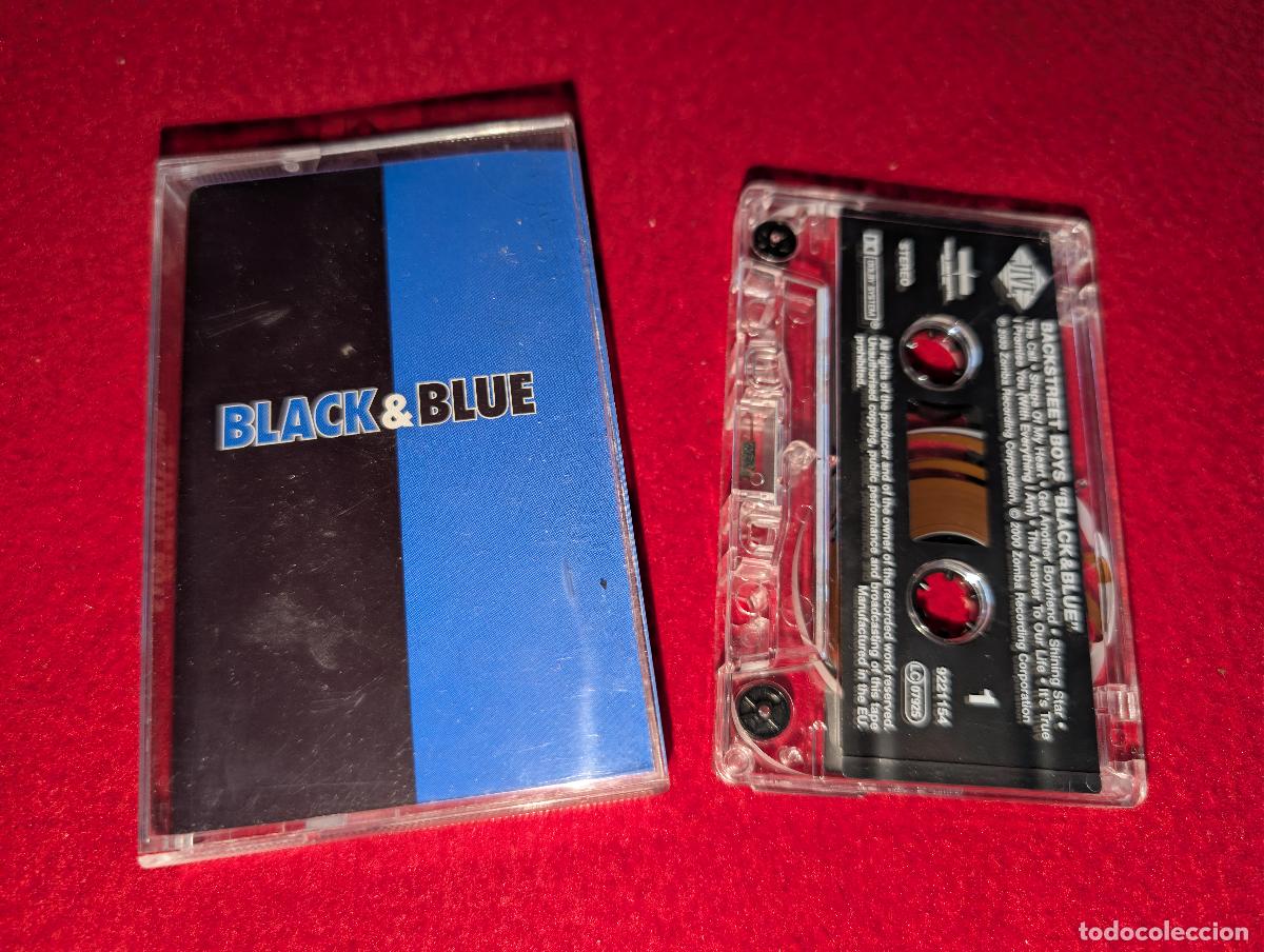 Casetes antiguos: BACKSTREET BOYS Black & Blue K7 CASSETTE 2000 Jive EU RARO