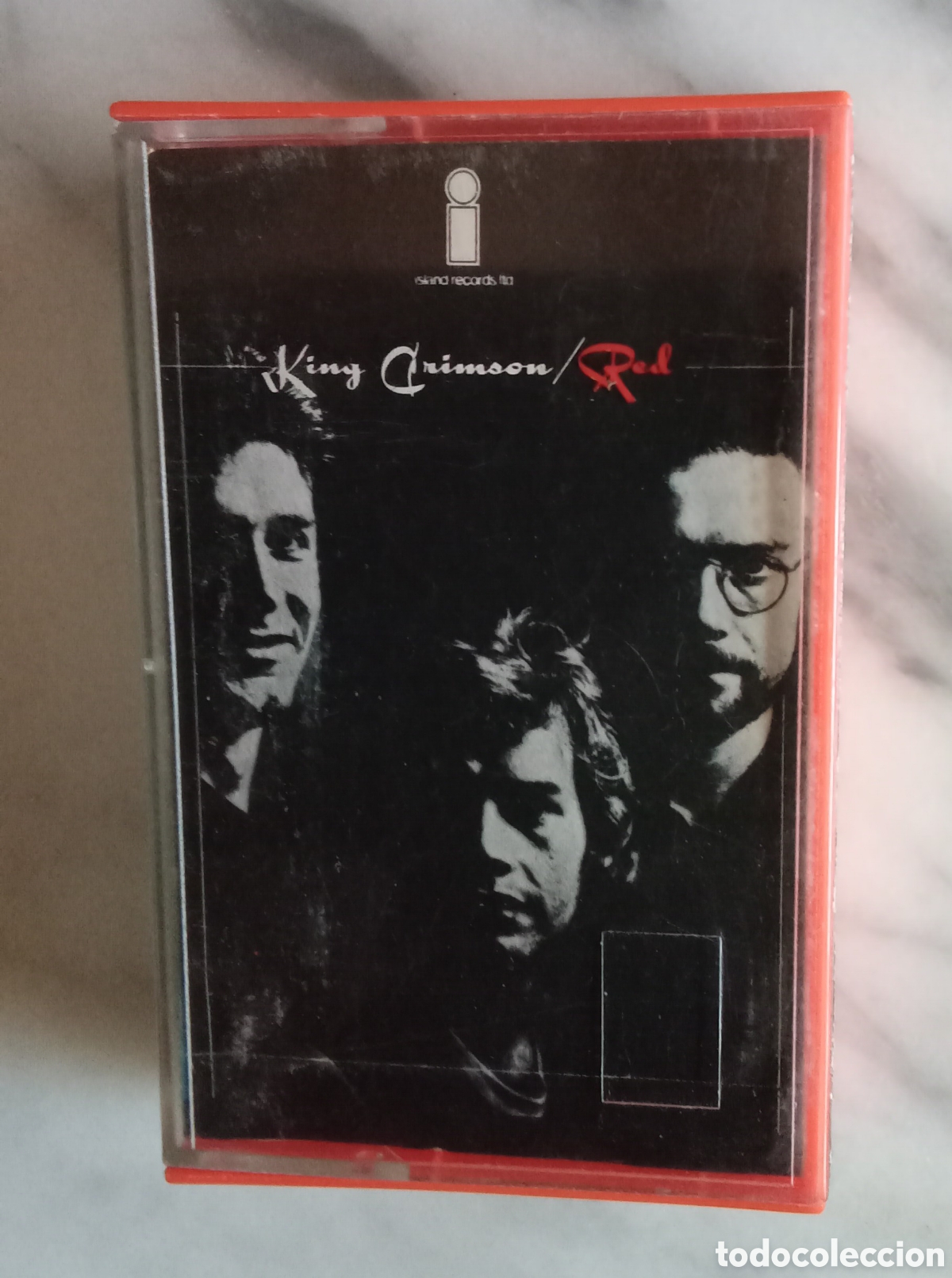 Casetes antiguos: Cassette King Crimson Red - Edici&oacute;n Italy