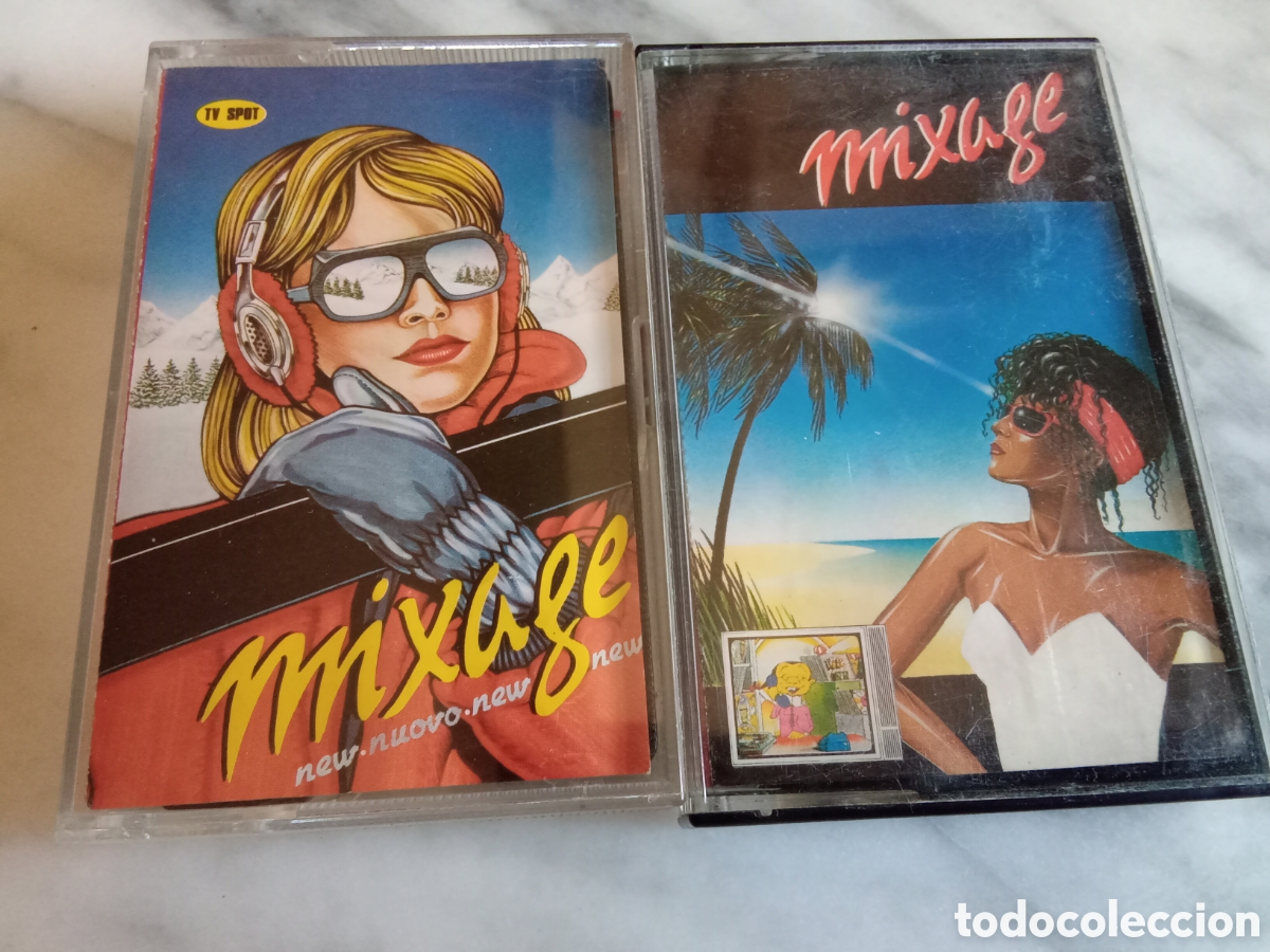 Casetes antiguos: Lote 2 Cassettes Varios Mixage 1983 y 1984 - Italodisco Synthpop etc