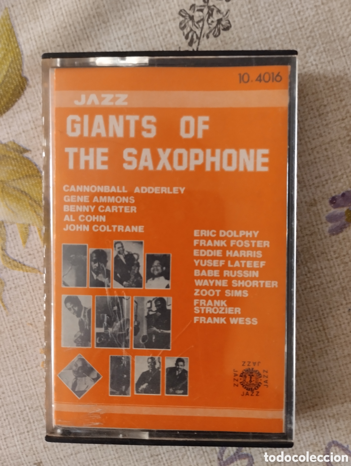 Casetes antiguos: Cinta casete Giants of the saxophone - Jazz.
