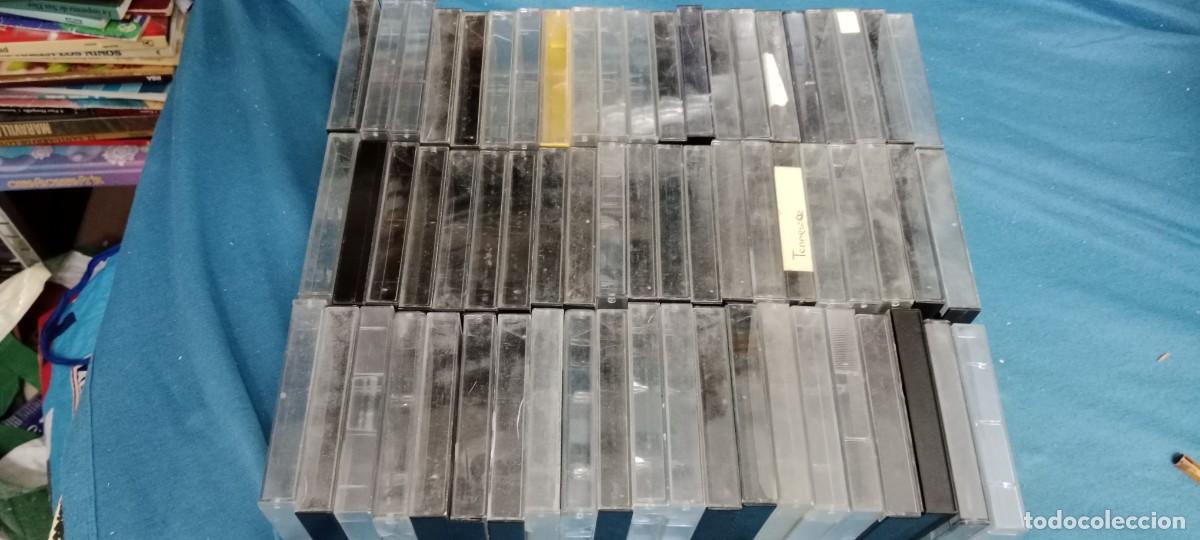 Casetes antiguos: LOTE DE UNAS 80 CAJA DE CASETES VACIAS CASETE MUSICA CA-SI