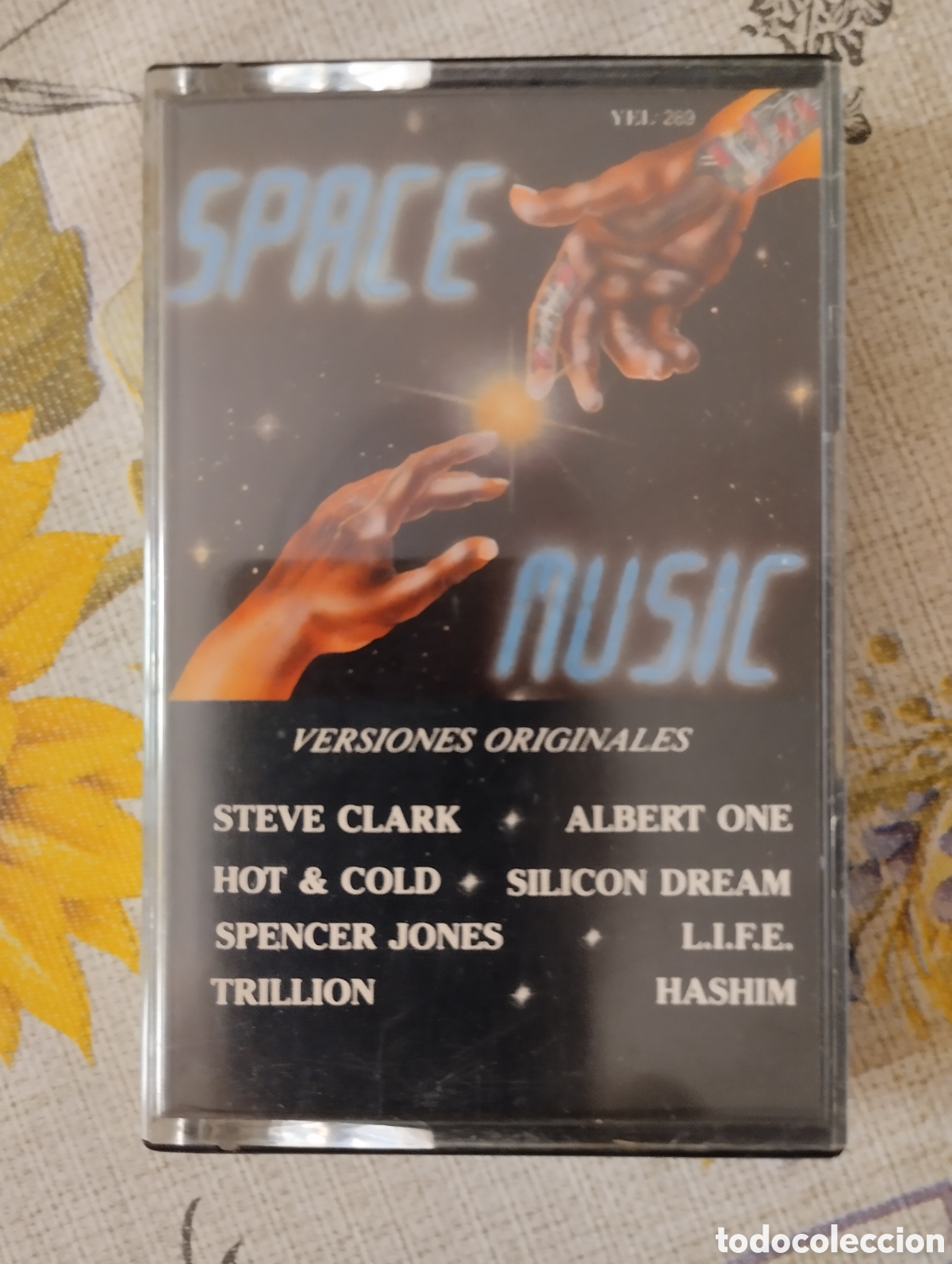 Casetes antiguos: Cinta casete Space Music - Recopilacion.