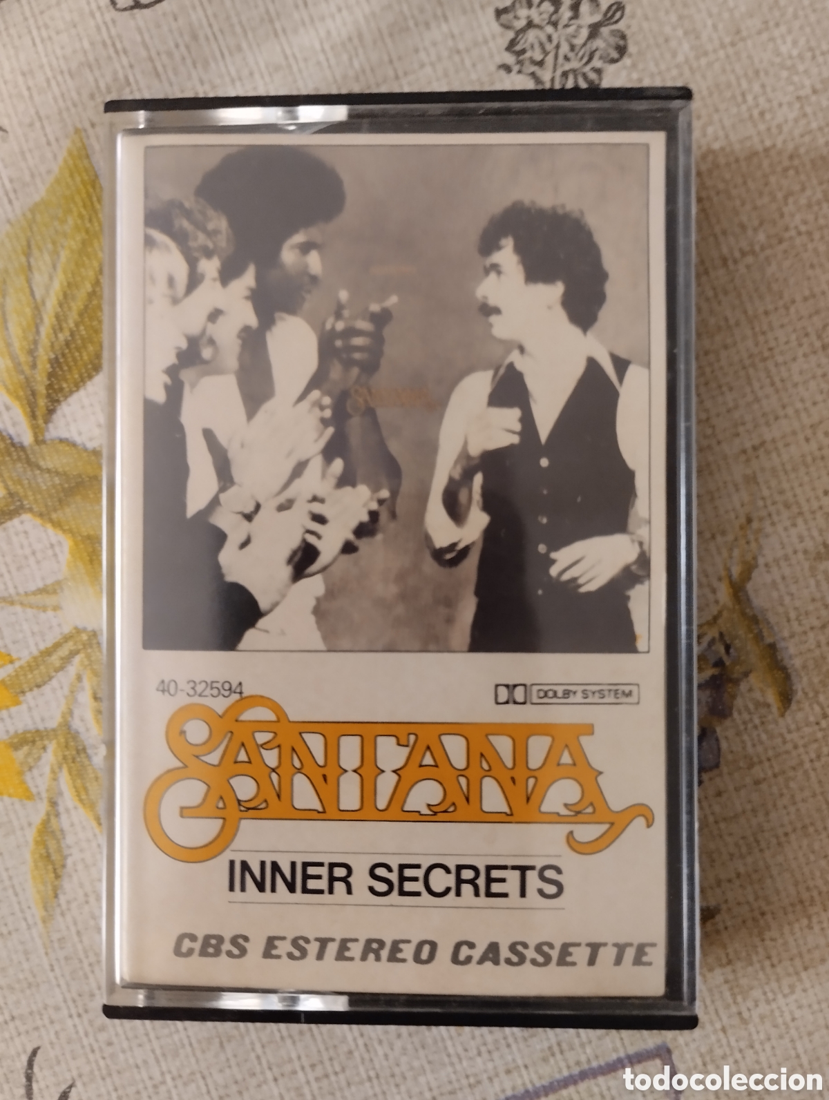Casetes antiguos: Cinta casete Santana - Inner secrets.