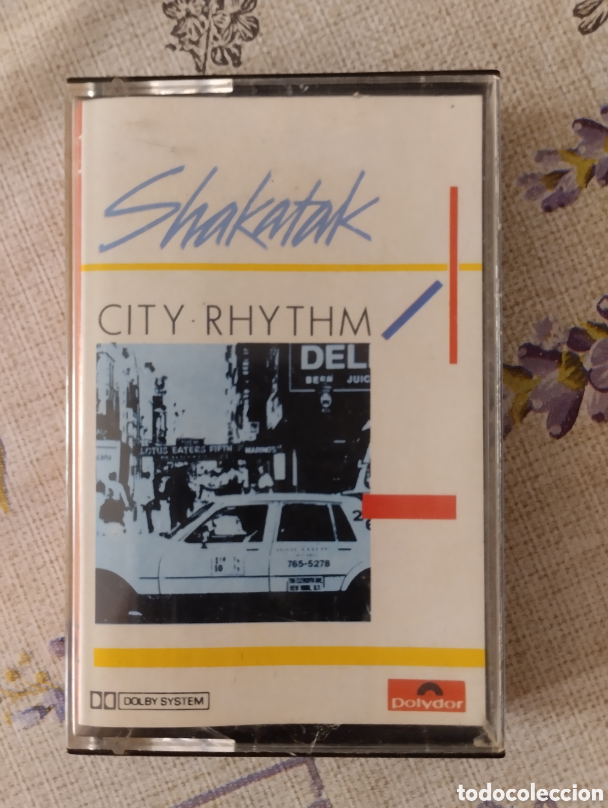 Casetes antiguos: Cinta casete Shakatak - City rhythm.