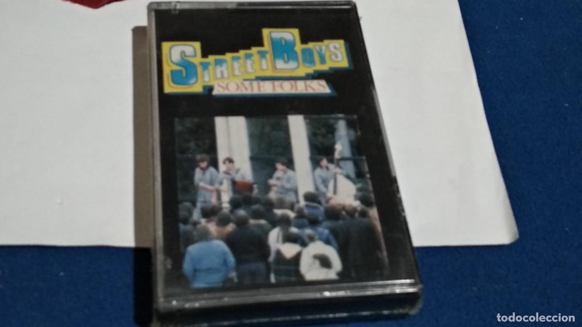 Casetes antiguos: STREET BOYS / SOME FOLKS - 1981 Edigsa Folk, Country ROCK CASETE CINTA CASSETTE PRECINTADO