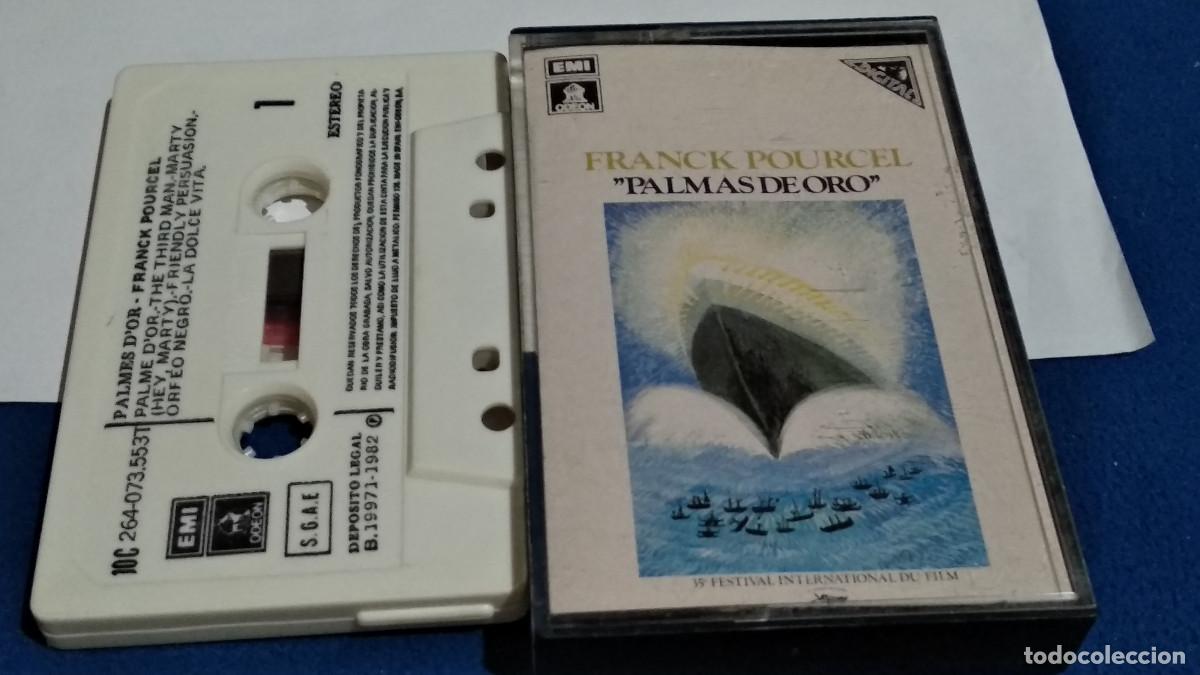 Casetes antiguos: FRANCK POURCEL / PALMAS DE ORO - 1982 EMI CASETE CINTA CASSETTE