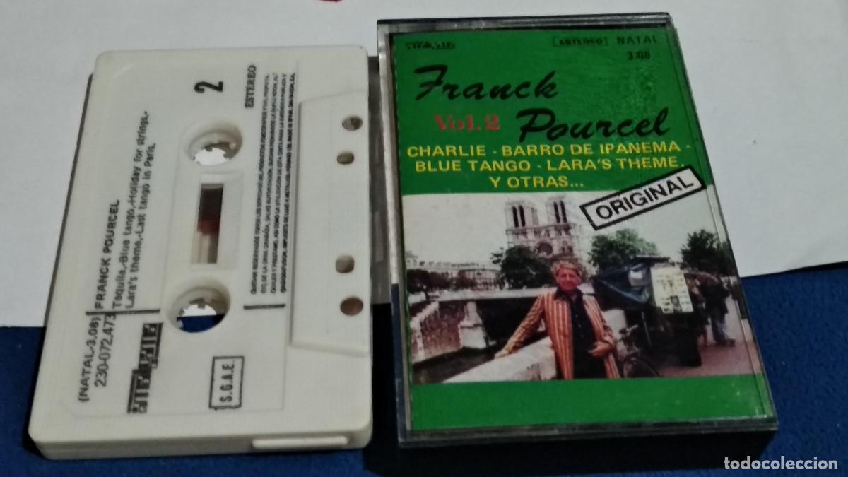 Casetes antiguos: FRANCK POURCEL VOL 2 - 1981 AMALGAMA EMI CASETE CINTA CASSETTE
