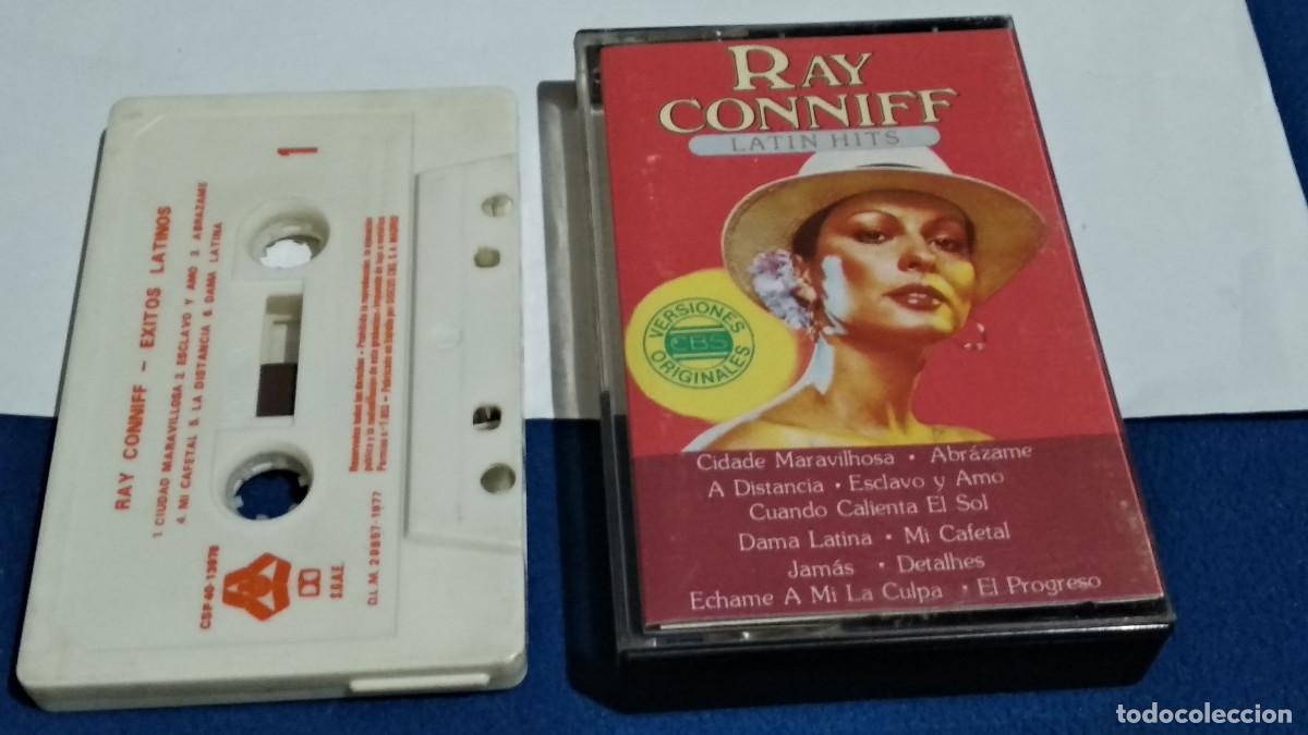 Casetes antiguos: RAY CONNIFF / &Eacute;XITOS LATINOS - 1977 CBS PROMO CAJA DE AHORROS DE VALENCIA CASETE CINTA CASSETTE