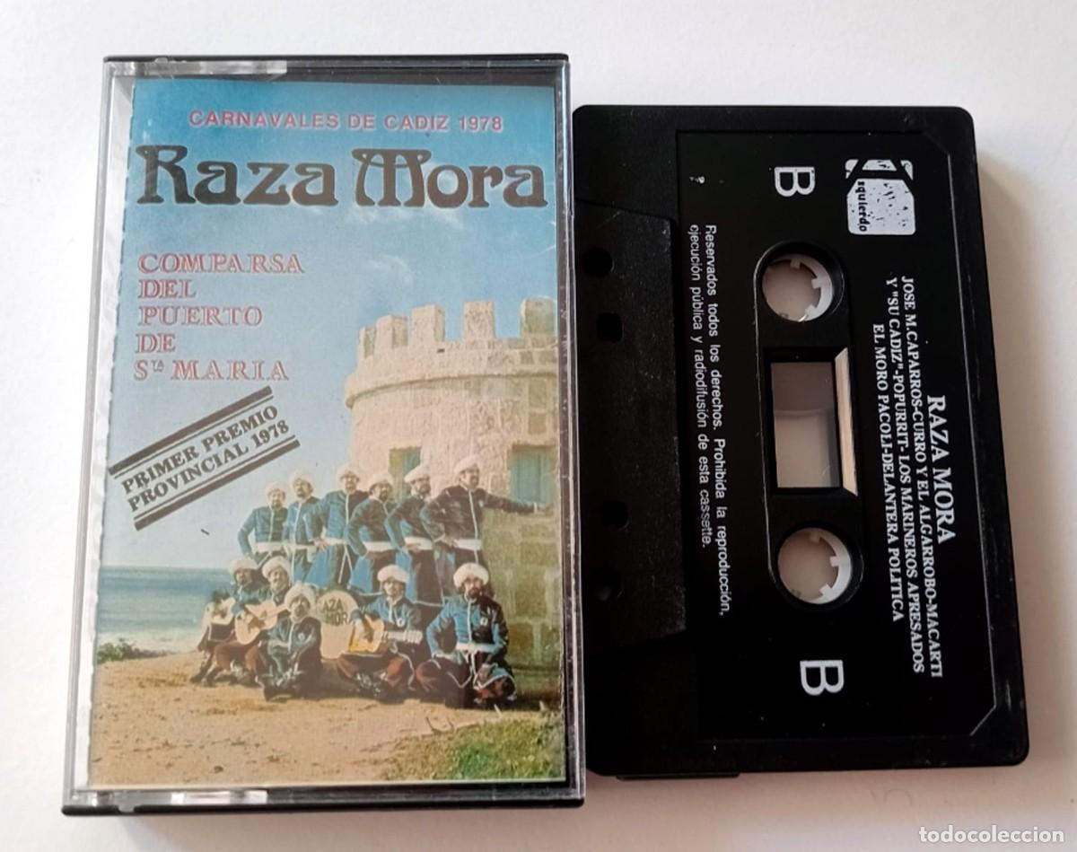 Casetes antiguos: CASSETTE CARNAVAL DE CADIZ 1978 COMPARSA RAZA MORA
