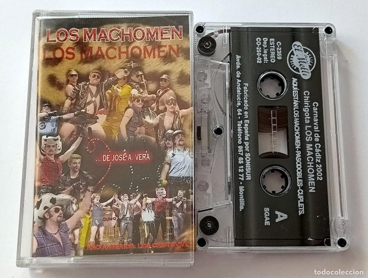 Casetes antiguos: CASSETTE CARNAVAL DE CADIZ 2002 CHIRIGOTA LOS MACHOMEN DE VERA LUQUE