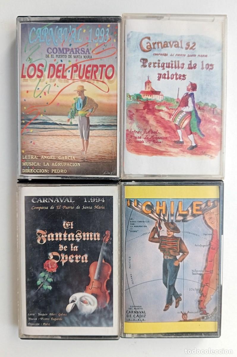 Casetes antiguos: CARNAVAL DE C&Aacute;DIZ: LOTE CASSETTES COMPARSAS DE LOS MAJARAS DEL PUERTO