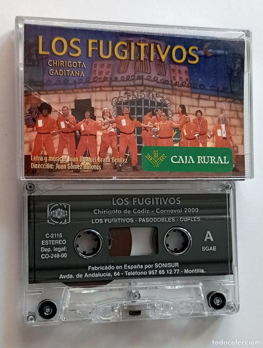 Casetes antiguos: CASSETTE CARNAVAL DE CADIZ 2000 CHIRIGOTA LOS FUGITIVOS DEL SHERIFF