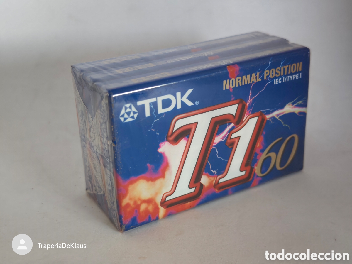 Casetes antiguos: Pack Casetes V&iacute;rgenes TDK T1 60 - car141